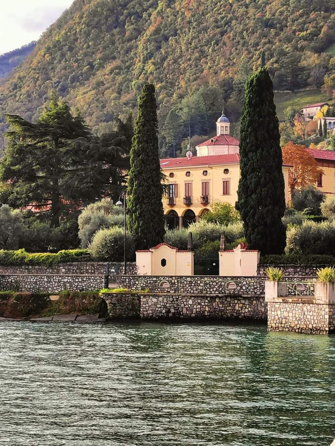 Villa Riva Lago - Apartment With Parking Tavernola Bergamasca Exterior foto